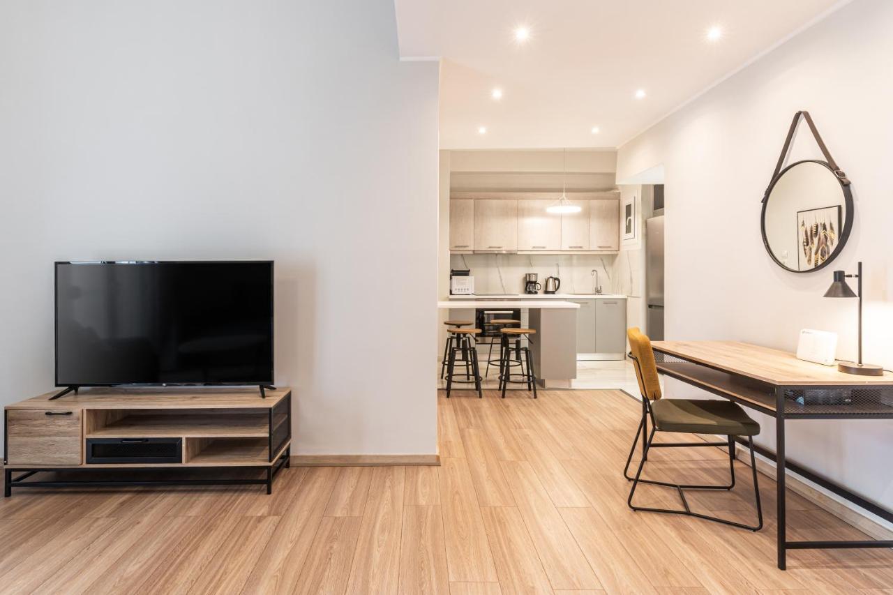 Spacious 2Bd Apt Next To Metro Athen Eksteriør billede