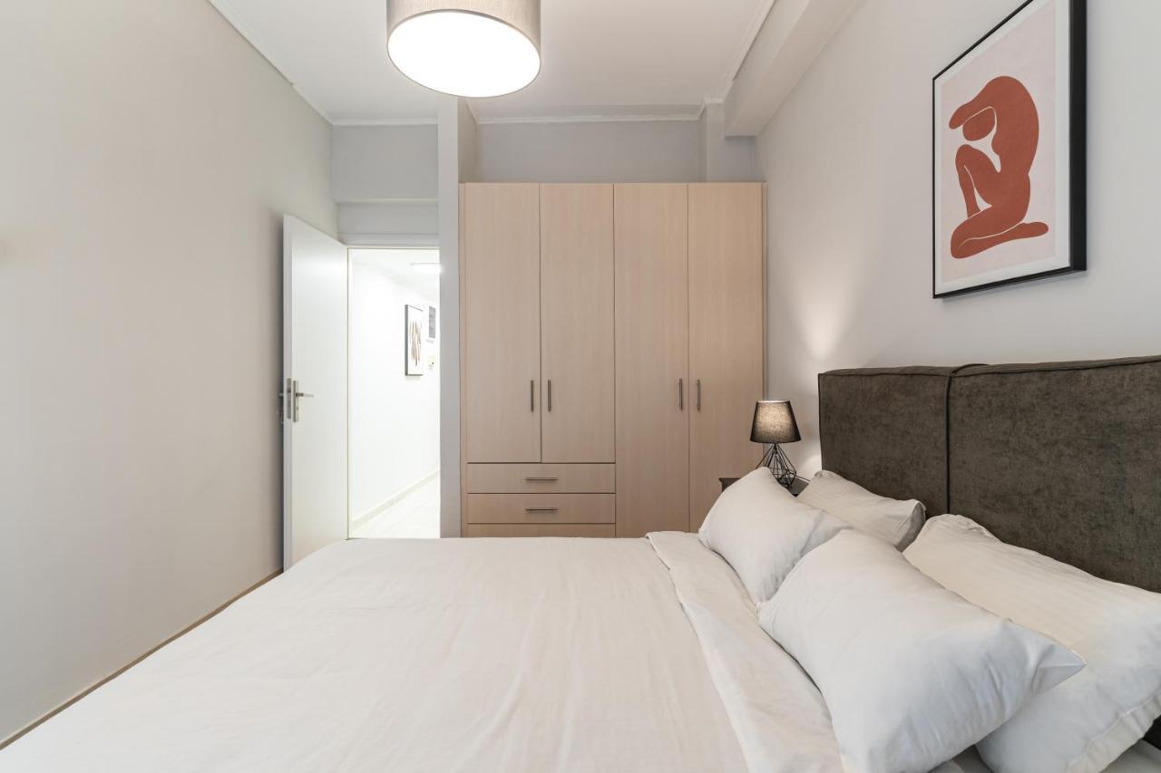 Spacious 2Bd Apt Next To Metro Athen Eksteriør billede